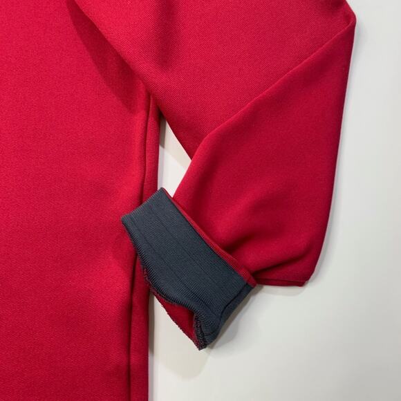 Nike Sweatshirt Mens M Medium Wine Red Golf Dri Fit Quarter Zip Pullover - Picture 3 of 13